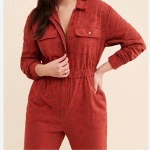 Free People Set the Tone Coveralls